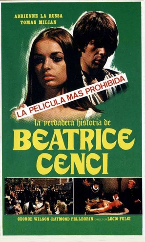 Beatrice Cenci - Spanish Movie Poster (thumbnail)