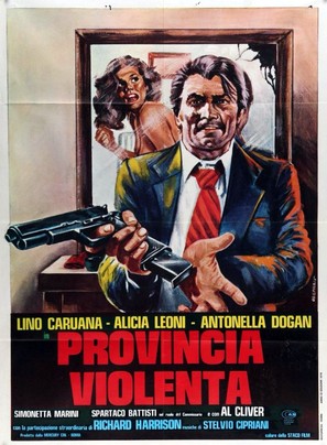 Provincia violenta - Italian Movie Poster (thumbnail)