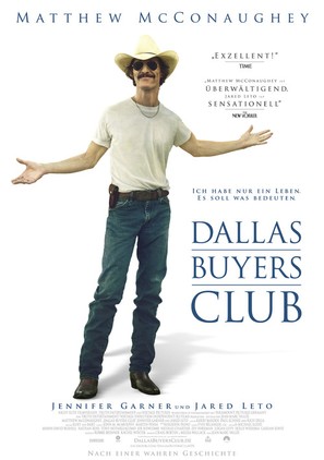 Dallas Buyers Club - German Movie Poster (thumbnail)