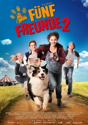 F&uuml;nf Freunde 2 - German Movie Poster (thumbnail)