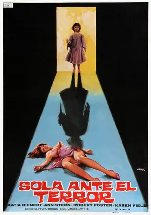 Sola ante el terror - Spanish Movie Poster (thumbnail)