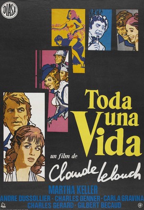 Toute une vie - Spanish Movie Poster (thumbnail)
