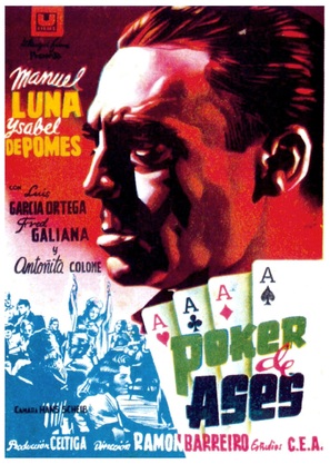 P&oacute;ker de ases - Spanish Movie Poster (thumbnail)