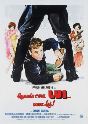 Quando c&#039;era lui... caro lei! - Italian Movie Poster (thumbnail)