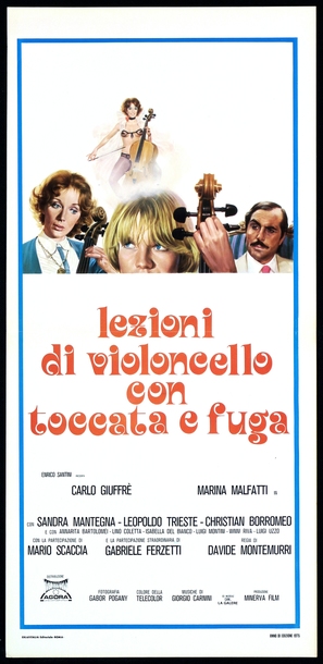 Lezioni di violoncello con toccata e fuga - Italian Movie Poster (thumbnail)