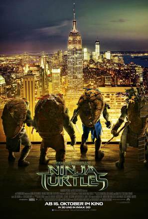 Teenage Mutant Ninja Turtles - German Movie Poster (thumbnail)