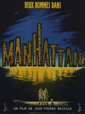 Deux hommes dans Manhattan - French Movie Poster (thumbnail)