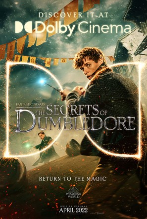 Fantastic Beasts: The Secrets of Dumbledore - British Movie Poster (thumbnail)