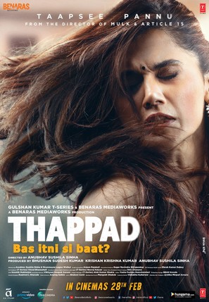 Thappad - Indian Movie Poster (thumbnail)