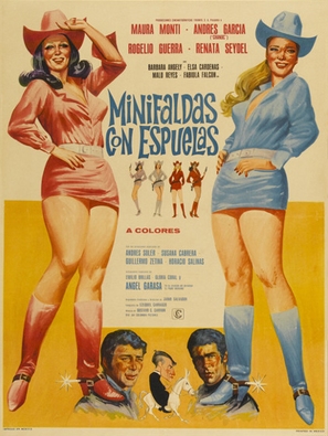 Minifaldas con espuelas - Mexican Movie Poster (thumbnail)