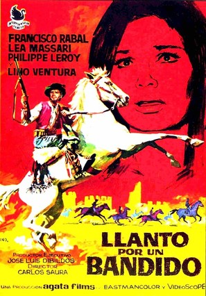 Llanto por un bandido - Spanish Movie Poster (thumbnail)
