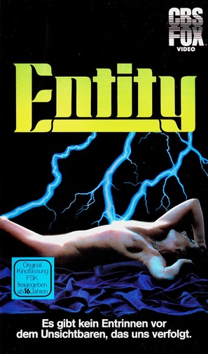 The Entity - German VHS movie cover (thumbnail)