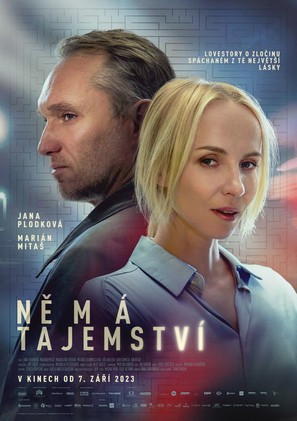 Nem&aacute; tajemstv&iacute; - Czech Movie Poster (thumbnail)