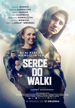 Serce do walki - Polish Movie Poster (thumbnail)