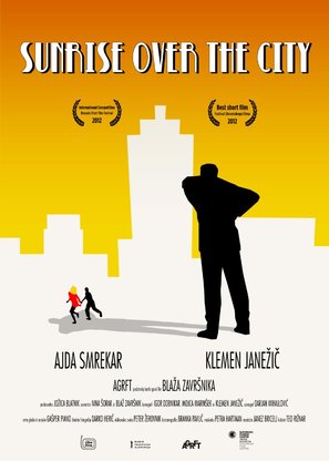 Nad mestom se dani - British Movie Poster (thumbnail)