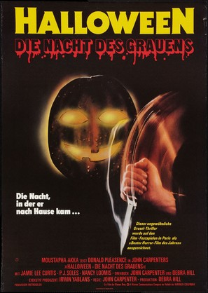 Halloween - German Movie Poster (thumbnail)