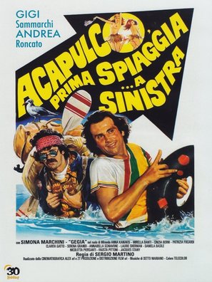 Acapulco, prima spiaggia... a sinistra - Italian Movie Poster (thumbnail)