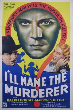 I&#039;ll Name the Murderer - Movie Poster (thumbnail)