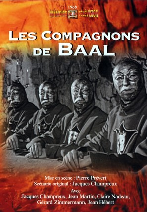 Les compagnons de Baal - French DVD movie cover (thumbnail)