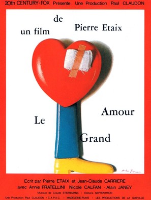 Le grand amour - French Movie Poster (thumbnail)