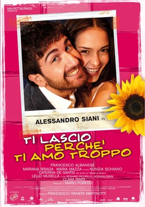 Ti lascio perch&egrave; ti amo troppo - Italian poster (thumbnail)