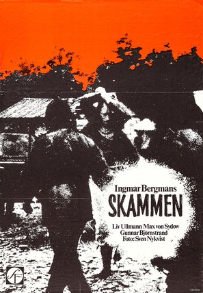 Skammen - Swedish Movie Poster (thumbnail)