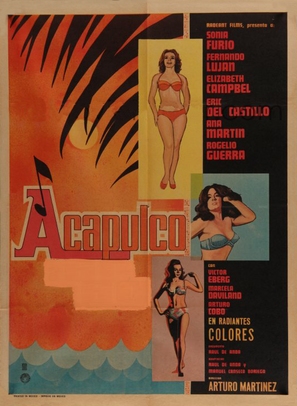 Acapulco a go-g&oacute; - Mexican Movie Poster (thumbnail)