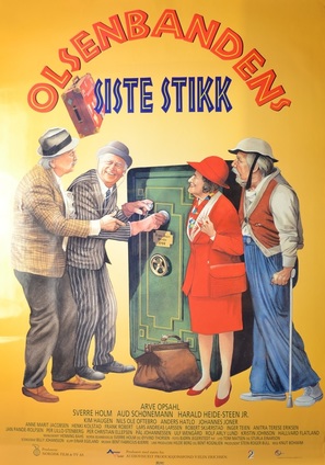 Olsenbandens siste stikk - Norwegian Movie Poster (thumbnail)