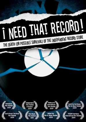 I Need That Record! The Death (or Possible Survival) of the Independent Record Store - DVD movie cover (thumbnail)