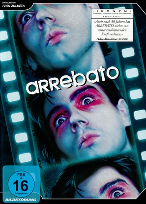 Arrebato - German DVD movie cover (thumbnail)