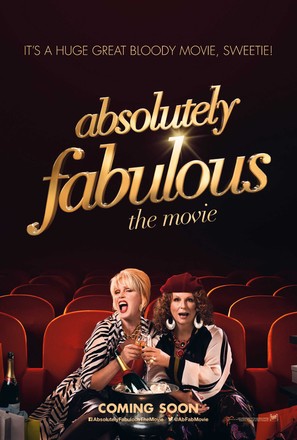 Absolutely Fabulous: The Movie - British Movie Poster (thumbnail)