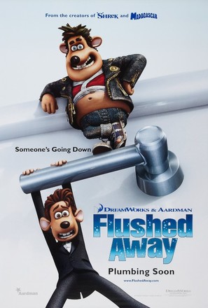 Flushed Away - Movie Poster (thumbnail)