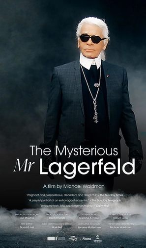 The Mysterious Mr. Lagerfeld - British Movie Poster (thumbnail)