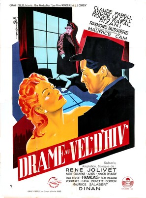 Drame au Vel&#039;d&#039;Hiv&#039; - French Movie Poster (thumbnail)