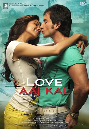 Love Aaj Kal - Indian Movie Poster (thumbnail)