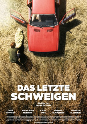Das letzte Schweigen - German Movie Poster (thumbnail)