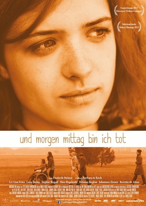 Und morgen mittag bin ich tot - German Movie Poster (thumbnail)