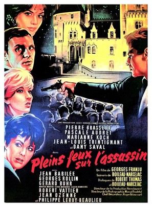 Pleins feux sur l&#039;assassin - French Movie Poster (thumbnail)
