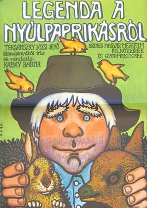 Legenda a ny&uacute;lpaprik&aacute;sr&oacute;l - Hungarian Movie Poster (thumbnail)