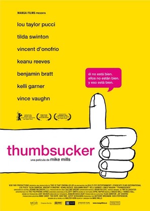 Thumbsucker - Spanish Movie Poster (thumbnail)