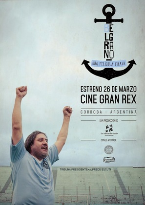 Belgrano, una pel&iacute;cula pirata - Argentinian Movie Poster (thumbnail)