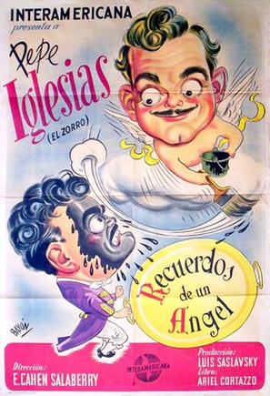 Recuerdos de un &aacute;ngel - Argentinian Movie Poster (thumbnail)