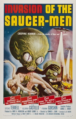 Invasion of the Saucer Men - Movie Poster (thumbnail)