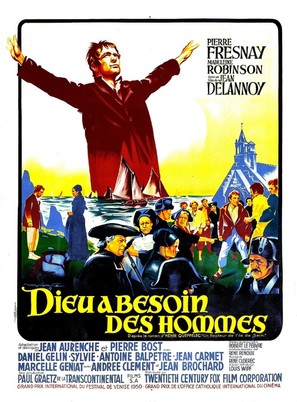 Dieu a besoin des hommes - French Movie Poster (thumbnail)