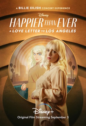 Billie Eilish: Happier Than Ever - Movie Poster (thumbnail)