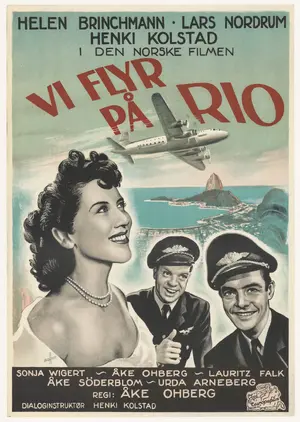 Vi flyger på Rio Poster