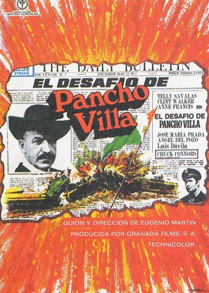 Pancho Villa - Spanish Movie Poster (thumbnail)