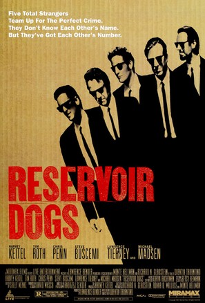 Reservoir Dogs - Theatrical movie poster (thumbnail)