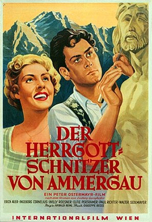Der Herrgottschnitzer von Ammergau - German Movie Poster (thumbnail)
