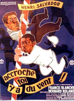 Accroche-toi, y&#039;a du vent! - French Movie Poster (thumbnail)